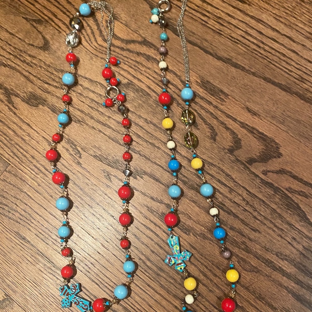 Colorful Beaded Necklaces (2)
